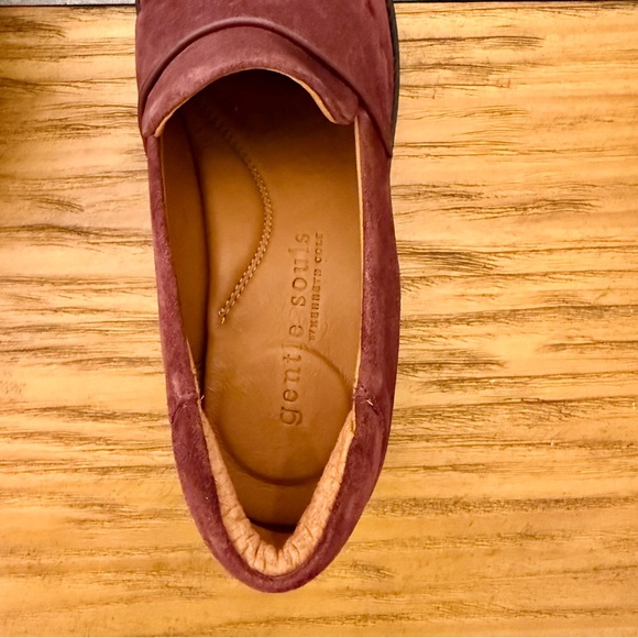Gentle Souls by Kenneth Cole Brenda Lug Loafer Bordeaux Burgundy 9.5 NIB - Picture 8 of 11